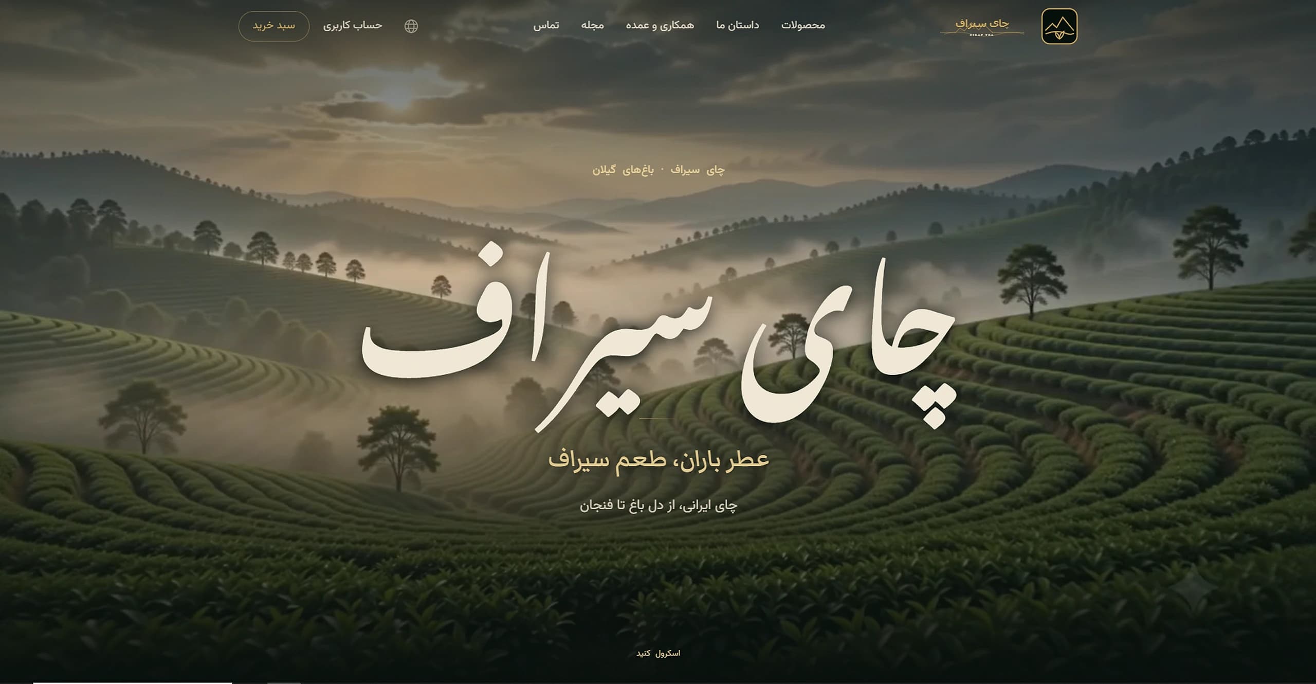 چای سیراف — فروشگاه / برند